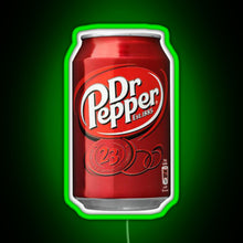 Charger l&#39;image dans la galerie, Dr Pepper RGB neon sign green