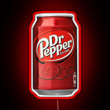 Charger l&#39;image dans la galerie, Dr Pepper RGB neon sign red