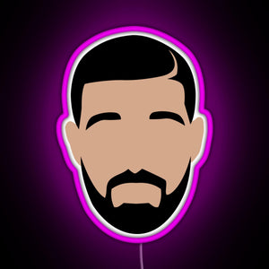 Drake RGB neon sign  pink