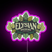 Charger l&#39;image dans la galerie, Elysian Brewing RGB neon sign  pink