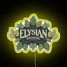Charger l&#39;image dans la galerie, Elysian Brewing RGB neon sign yellow