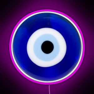 evil eye RGB neon sign  pink