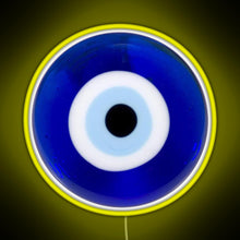 Charger l&#39;image dans la galerie, evil eye RGB neon sign yellow