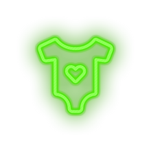 Charger l&#39;image dans la galerie, family kid body children baby care onsie clothing child clothes Neon led factory