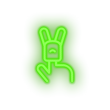 Charger l&#39;image dans la galerie, green family toys finger children play hand child kid baby toy led neon factory