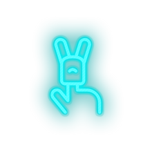 Charger l&#39;image dans la galerie, ice_blue family toys finger children play hand child kid baby toy led neon factory