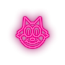 Charger l&#39;image dans la galerie, pink famous character cat led neon factory