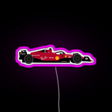 Charger l&#39;image dans la galerie, Ferrari 2022 RGB neon sign  pink