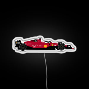 Ferrari 2022 RGB neon sign white 