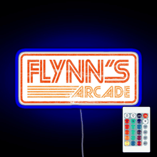 Charger l&#39;image dans la galerie, Flynn s Arcade 80s Retro RGB neon sign remote