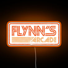 Charger l&#39;image dans la galerie, Flynn s Arcade 80s Retro RGB neon sign orange