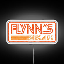 Charger l&#39;image dans la galerie, Flynn s Arcade 80s Retro RGB neon sign white 