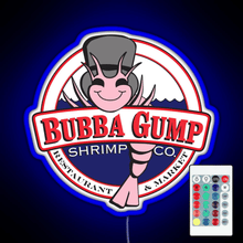 Charger l&#39;image dans la galerie, Forrest Gump Bubba Gump Shrimp Co RGB neon sign remote