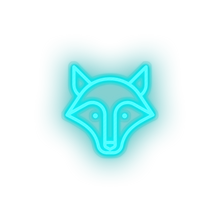 Charger l&#39;image dans la galerie, fox Animal carnivore cartoon fauna fox wolf zoo Neon led factory