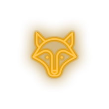 Charger l&#39;image dans la galerie, warm_white fox led animal carnivore cartoon fauna fox wolf zoo neon factory