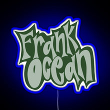 Charger l&#39;image dans la galerie, frank ocean RGB neon sign blue