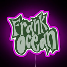 Charger l&#39;image dans la galerie, frank ocean RGB neon sign  pink