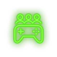 Charger l&#39;image dans la galerie, green game party video team controller led neon factory