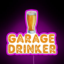 Charger l&#39;image dans la galerie, Garage Drinker RGB neon sign  pink