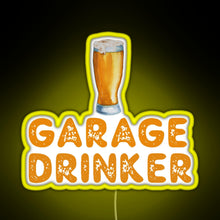 Charger l&#39;image dans la galerie, Garage Drinker RGB neon sign yellow