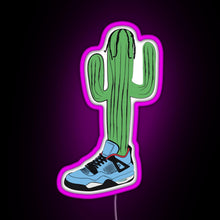 Charger l&#39;image dans la galerie, Hip Hop Cactus La Flame RGB neon sign  pink