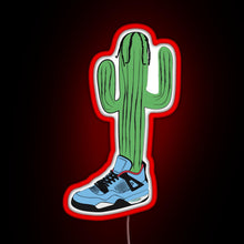 Charger l&#39;image dans la galerie, Hip Hop Cactus La Flame RGB neon sign red