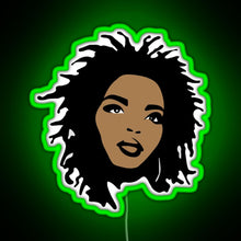 Charger l&#39;image dans la galerie, Hip Hop Sticker RGB neon sign green