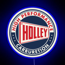 Charger l&#39;image dans la galerie, Holley High Performance Carburetion RGB neon sign blue