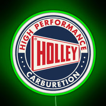 Charger l&#39;image dans la galerie, Holley High Performance Carburetion RGB neon sign green