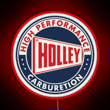 Charger l&#39;image dans la galerie, Holley High Performance Carburetion RGB neon sign red