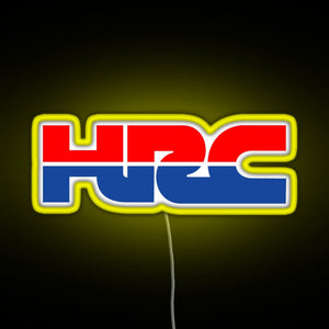 HRC Design RGB neon sign yellow