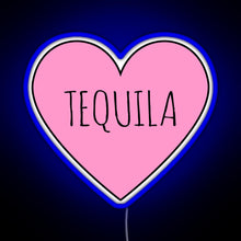 Charger l&#39;image dans la galerie, I Love Tequila RGB neon sign blue