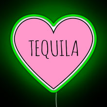 Charger l&#39;image dans la galerie, I Love Tequila RGB neon sign green
