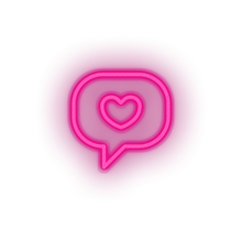 Charger l&#39;image dans la galerie, pink i_love_you led bubble heart I love you love relationship romance valentine day neon factory