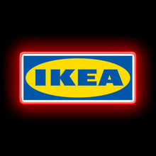 Charger l&#39;image dans la galerie, IKEA logo wall sign
