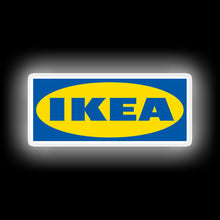 Charger l&#39;image dans la galerie, IKEA logo illuminated sign