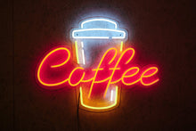 Charger l&#39;image dans la galerie, Coffee cup neon sign