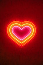 Charger l&#39;image dans la galerie, heart neon led flex sign