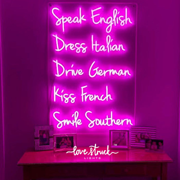 Wedding Custom LED Neon Sign. Unique hand crafted neon signs made just for you!