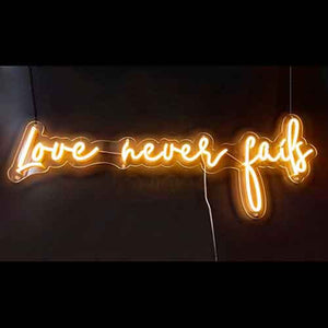 Neon sign