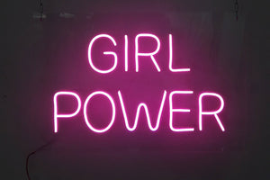 Girl Power - LED Neon Sign. Party Neon Sign Flex Led Neon Light Led Custom Neon Sign Home Room Department Wall Hangings Decor Lighting