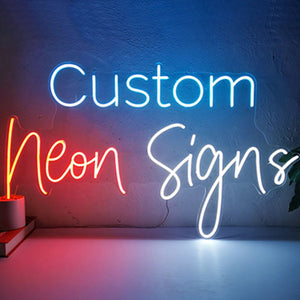 Personalize Flex LED Neon Signs Light for Wedding Party Home Decor Customize Neon Sign Bar Store Logo Neon Sign