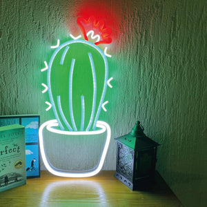 Cactus neon sign