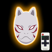 Charger l&#39;image dans la galerie, Japanese Fox Mask neon sign