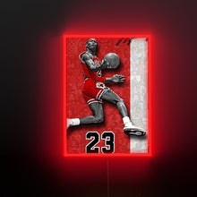 Charger l&#39;image dans la galerie, Michael Jordan 23 dunking neon sign