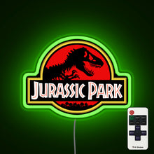 Charger l&#39;image dans la galerie,  Jurassic Park neon lamp