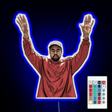 Charger l&#39;image dans la galerie, Kanye West RGB neon sign remote