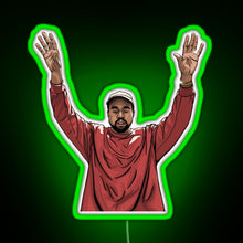 Charger l&#39;image dans la galerie, Kanye West RGB neon sign green