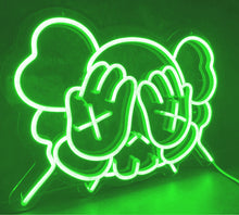 Charger l&#39;image dans la galerie, Kaws led light green