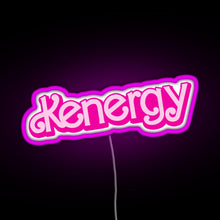 Charger l&#39;image dans la galerie, Kenergy RGB neon sign  pink